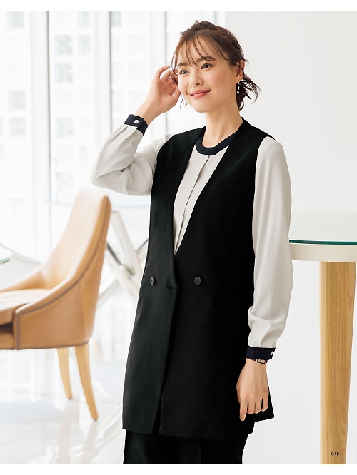 神馬本店 MIKATA SelectStage（ミカタ セレクトステージ）,WN100V ロングジレの写真は2026最新オンラインカタログ45ページに掲載されています。