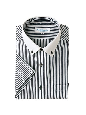 ユニフォーム4 AZ43054 半袖クレリックBDシャツ