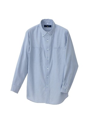 ユニフォーム124 AZ50401 長袖BDシャツ(コードレーン)