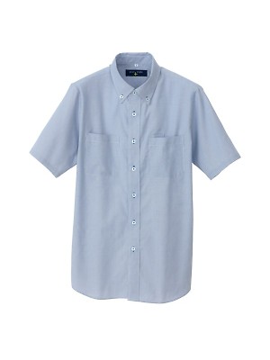 ユニフォーム112 AZ50402 半袖BDシャツ(コードレーン)