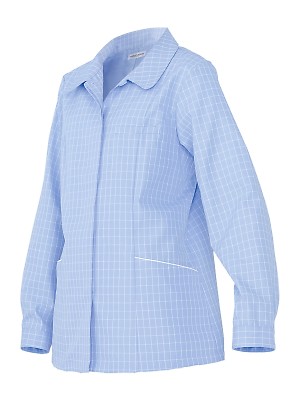 クリックでAZ6357 長袖スモック(廃番)のオンラインカタログのページを表示します