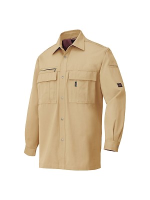 クリックでAZ6465 長袖シャツ(厚地)のオンラインカタログのページを表示します