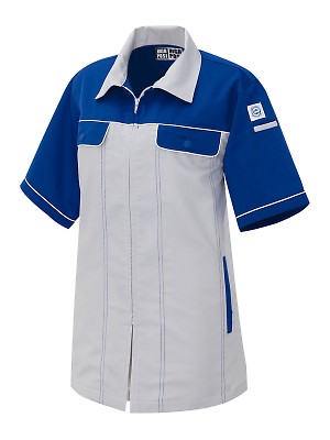 クリックでAZ8508 半袖スモック(16廃番)のオンラインカタログのページを表示します