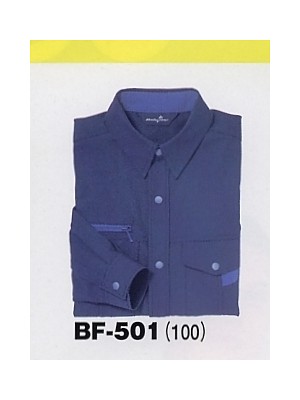 BF501 長袖シャツの関連写真です
