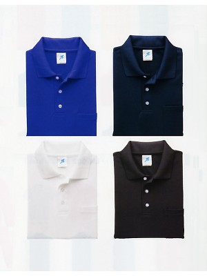 ユニフォーム245 T170 清涼感ポロシャツ(ポケ付)
