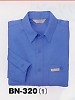 ユニフォーム343 BN320 長袖シャツ(無地)
