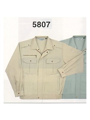 5807 長袖ジャケットの関連写真です