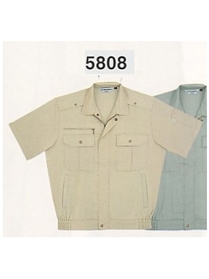 5808 半袖ジャケットの関連写真です