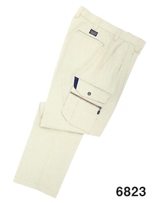 6823 ツータックパンツの関連写真です