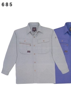 685 長袖シャツ(12廃番)の関連写真です