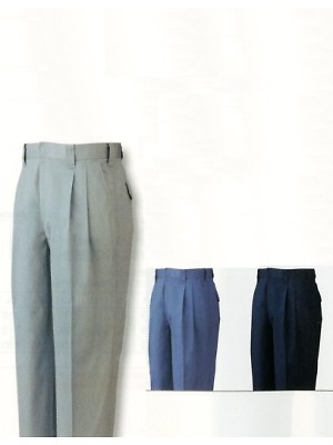 ユニフォーム589 6961 ツータックパンツ(15廃番)