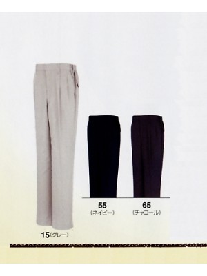 ユニフォーム114 AG5002 シャーリングツータックパンツ(廃