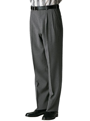 ユニフォーム291 01197 ツータックパンツ(股下フリー)