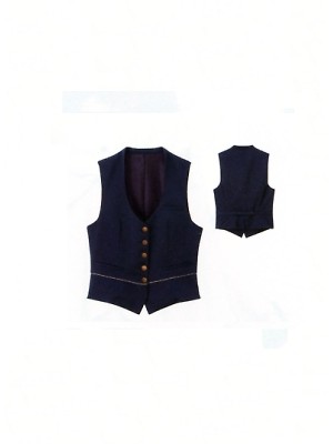 ユニフォーム6 55234 レディースベスト