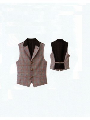 ユニフォーム1629 55311 ベスト(男女兼用)