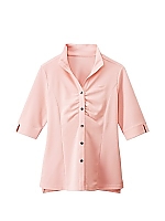 24229 レディースウィングカラーシャツ