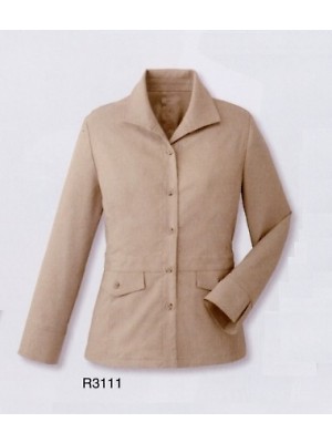 ユニフォーム1531 R3111 ストレッチジャケット(アイボリー)