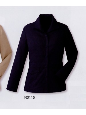 ユニフォーム1532 R3115 ストレッチジャケット(ネイビー)