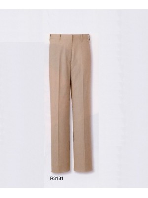 ユニフォーム484 R3181 レディスノータックパンツ