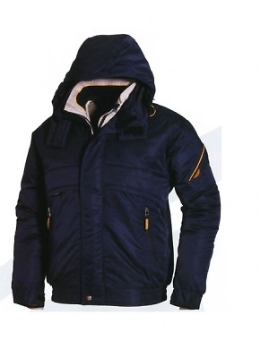 クリックで2110 ブルゾン(大型フード付)のオンラインカタログのページを表示します