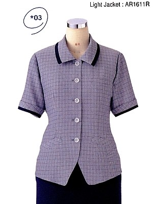 ユニフォーム1153 AR1611R オーバーブラウス(事務服)