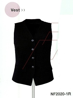 ユニフォーム1155 NF2020 ベスト(10廃番)