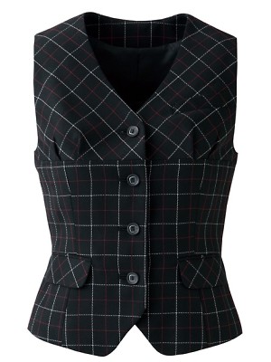 ユニフォーム1703 YT2587 ベスト(事務服)13廃番