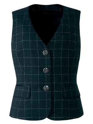 ユニフォーム1850 YT2907 ベスト(事務服)(16廃番)