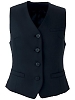 ユニフォーム377 AR2800-1R ベスト(事務服)(ネイビー無地)