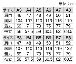 KB2910 ジャケットのサイズ画像