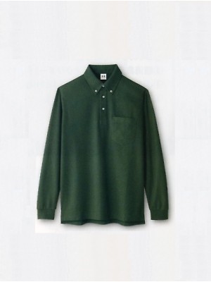 クリックでA148 長袖ビズポロ(ボタンダウンのオンラインカタログのページを表示します