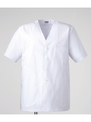ユニフォーム3 C151 男子衿なし白衣半袖