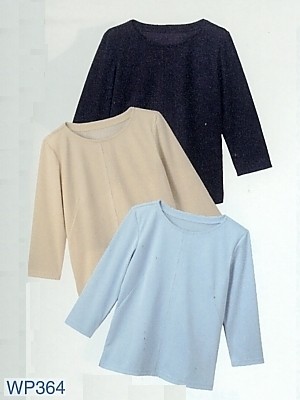 WP364 七分袖タックTの関連写真です