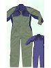 ユニフォーム715 3710 ツナギ(モスグリーン)