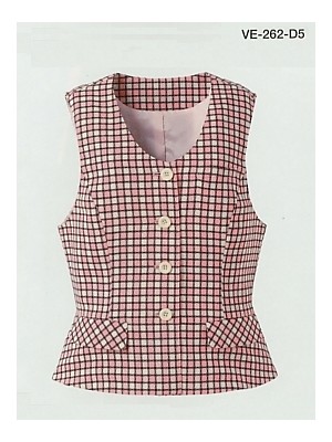 ユニフォーム563 VE262 ベスト(事務服)(12廃番