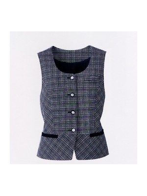 ユニフォーム615 VE318 ベスト(事務服)(12廃番