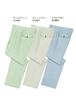 46001 ツータックパンツ(春夏物)の関連写真です