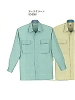 ユニフォーム3 44104 長袖シャツ