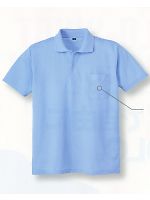 001 鹿の子半袖ポロシャツ