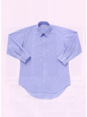 2501 長袖カッターシャツ(ブルー)の関連写真です