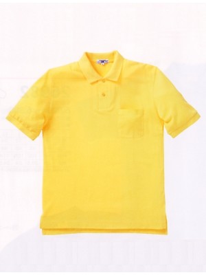 ユニフォーム454 2691 半袖ポロシャツ(脇スリット)