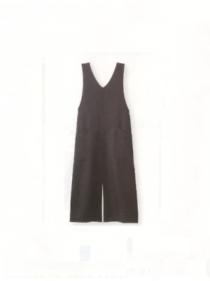 ユニフォーム571 5-813 兼用エプロン(チャコール)