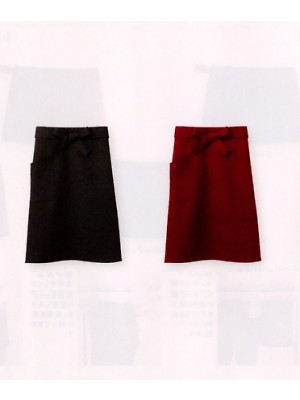 ユニフォーム33 9-1223 サロンエプロン(ワイン)