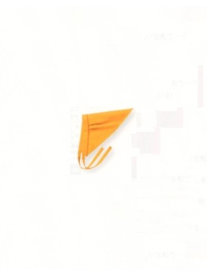 クリックで9-283 三角巾(アプリコット/オレンジのオンラインカタログのページを表示します