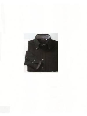 ユニフォーム2 ZK2711-1CB 兼用長袖ニットシャツ(黒)