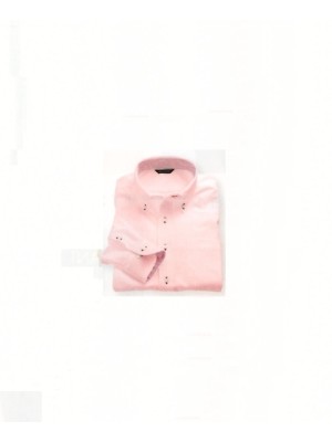 ユニフォーム4 ZK2711-5CB 兼用長袖ニットシャツ(ピンク)