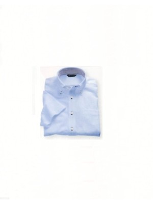 ユニフォーム222 ZK2712-4CB 兼用半袖ニットシャツ(ブルー)
