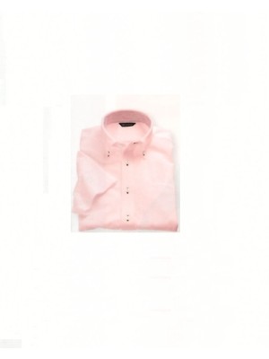 ユニフォーム31 ZK2712-5CB 兼用半袖ニットシャツ(ピンク)