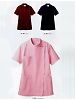 ユニフォーム15 72-382 レディス半袖ケーシー(Cピンク)
