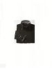 ユニフォーム195 ZK2711-1CB 兼用長袖ニットシャツ(黒)
